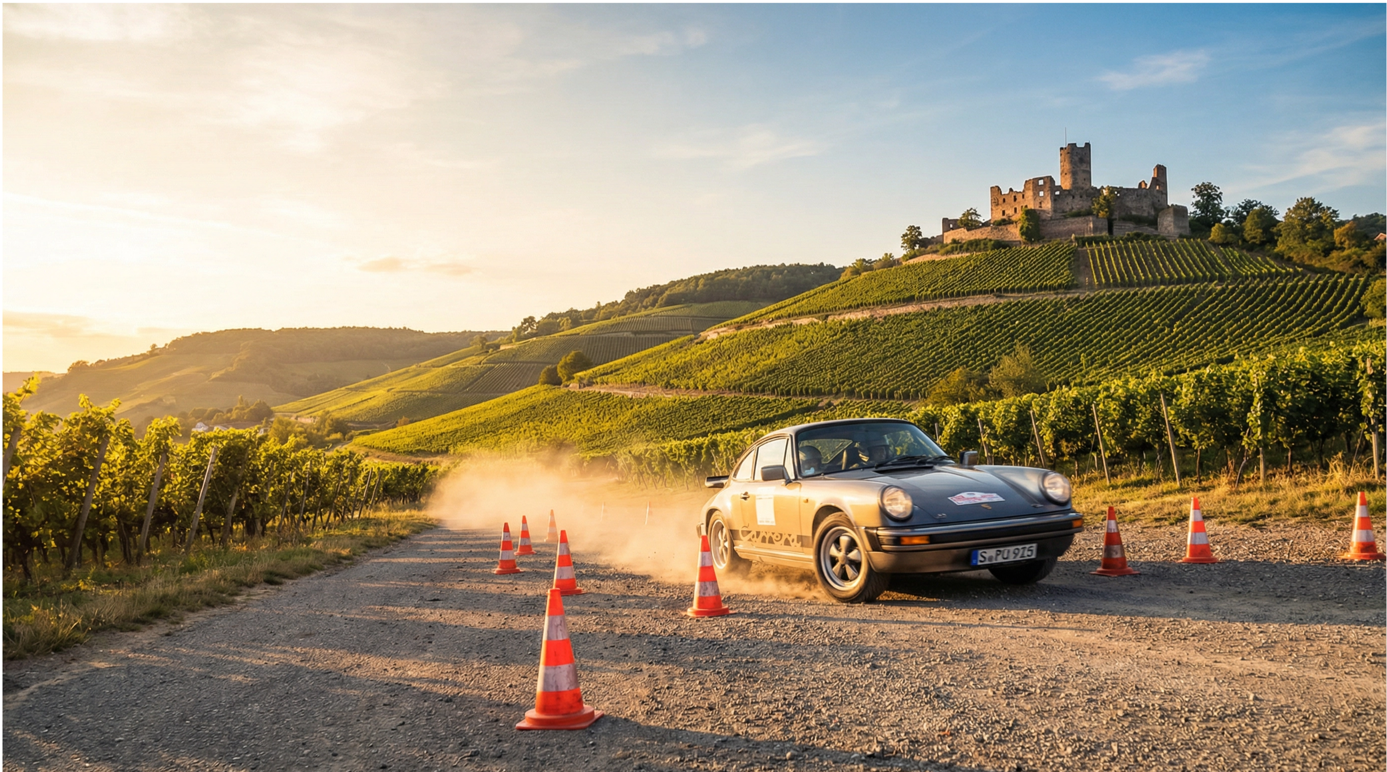 MSC Weinsberg Motorsport - Slalom vor der Burgruine Weibertreu
